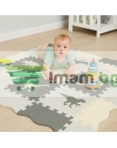 Пъзел от мека пяна постелка 30.5x30.5см 35 части